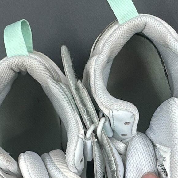 Nike Court Borough Mid 2 Sneakers 5Y Pure Platinum Mint Green CD7782-011 Youth - Picture 13 of 15